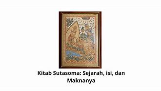 Kitab Sutasoma Hasil Karya Siapa